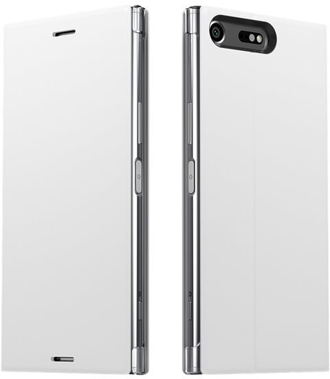 Sony SCSG10 Style Cover Flip pro Xperia XZ Premium, bílá_1876943275