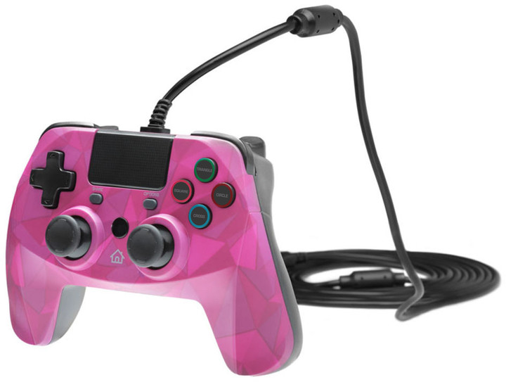 Snakebyte Game:Pad 4 S, bubblegum camo (PS4, PS3)_2008980429