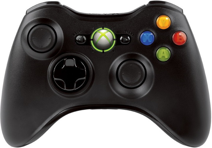 Xbox 360 Wireless Controller Black_1149798018