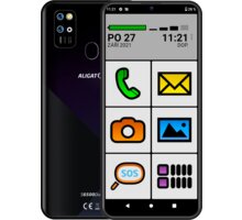Aligator S6500 Senior, 2GB/32GB, Black Antivir Bitdefender Mobile Security for Android, 1 zařízení, 12 měsíců v hodnotě 299 Kč - Použité zboží