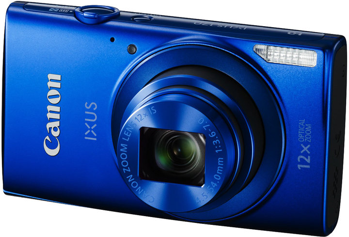Canon IXUS 170, modrá + SD 8GB + selfie stick_475306010