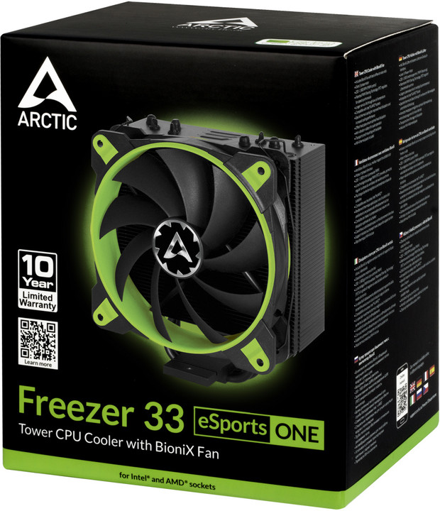 Arctic Freezer 33 eSports ONE, zelená_1831137464