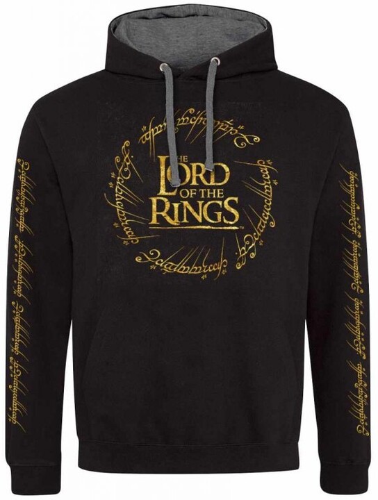 Mikina Lord of the Rings - Gold Foil Logo (XXL)_861566630