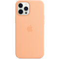 Apple silikonový kryt s MagSafe pro iPhone 12 Pro Max, světle oranžová_2142758123