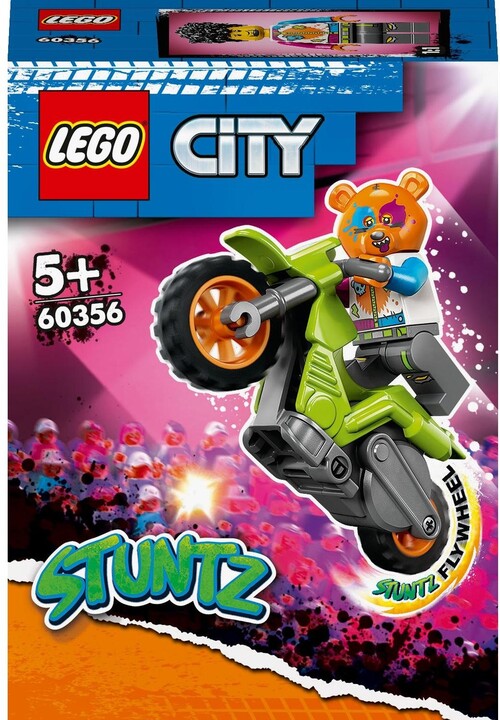 LEGO® City 60356 Medvěd a kaskadérská motorka_1164401462