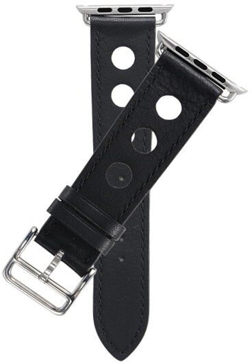 COTEetCI kožený řemínek Fashion pro Apple Watch, 38/40/41 mm, černá_2079458455