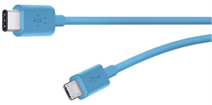 Belkin USB 2.0 USB-C to Micro B, 1,8m, modrá_2021030957