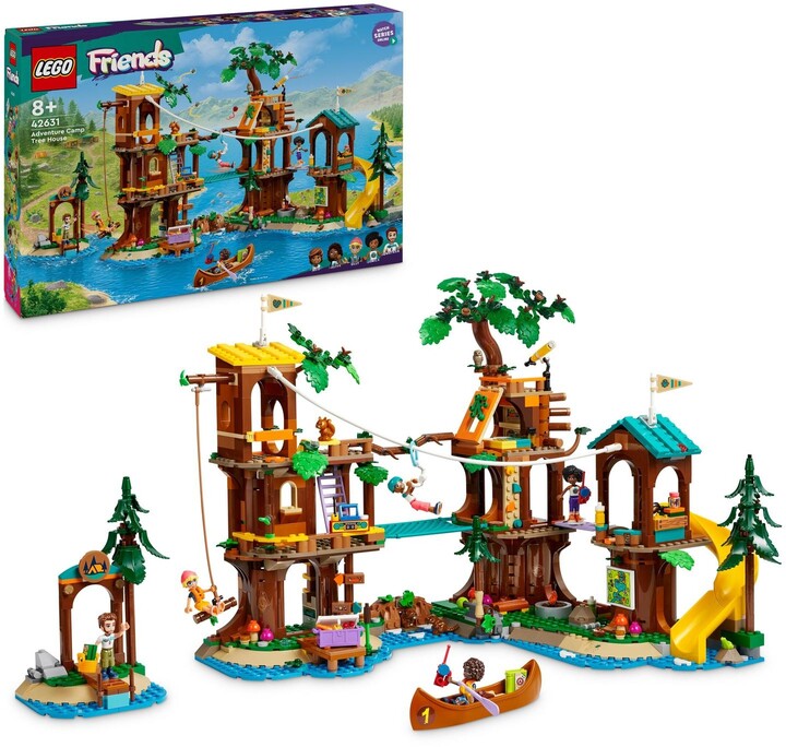 LEGO® Friends 42631 Dobrodružný tábor – dům na stromě_557244141