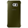 Samsung Clear View EF-ZG920B pouzdro pro Galaxy S6 (G920), zlatá_1014333994