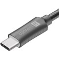 CONNECT IT Wirez Steel Knight USB-C (Type C) - USB-A, metallic anthracite, 1 m_1045106865