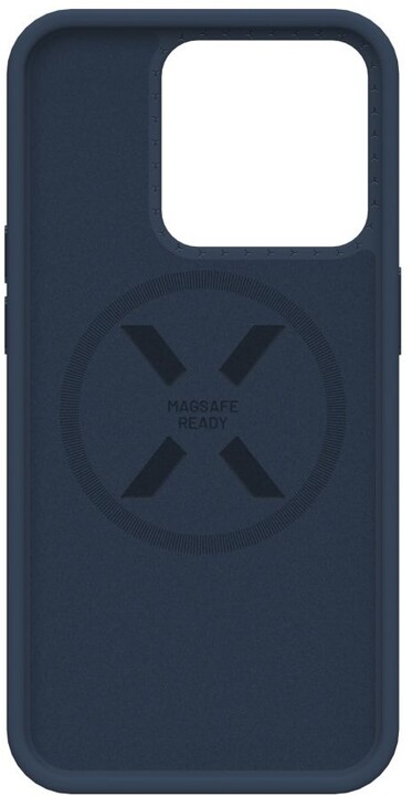 FIXED zadní kryt MagFlow s podporou Magsafe pro Apple iPhone 15 Pro, modrá_618071039