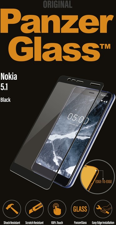 PanzerGlass Standard pro Nokia 5.1, černá_918062386