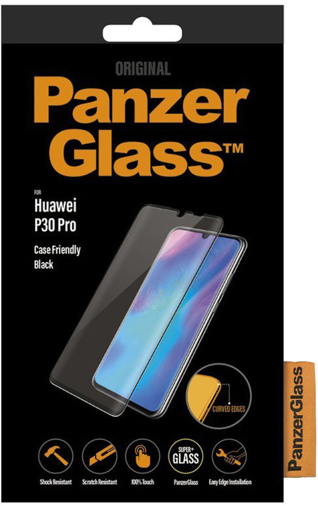 PanzerGlass Premium pro Huawei P30 Pro, černá_573634061