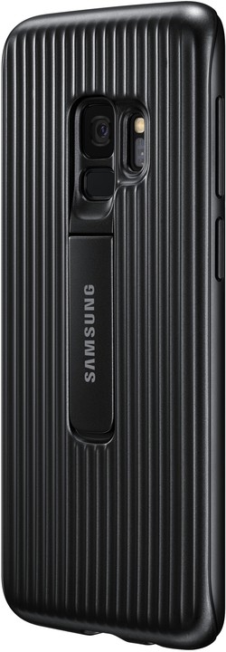 Samsung tvrzený ochranný zadní kryt pro Samsung Galaxy S9, černý_1437864272