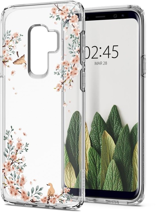 Spigen Liquid Crystal Blossom pro Samsung Galaxy S9+, nature_1500060653