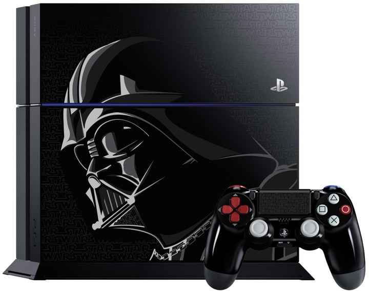 PlayStation 4, 1TB, černá + Disney Infinity 3.0: Star Wars_1404780550
