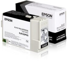 Epson ColorWorks SJIC20P(K): Ink cartridge, černá, pro TM-C3400BK C33S020490