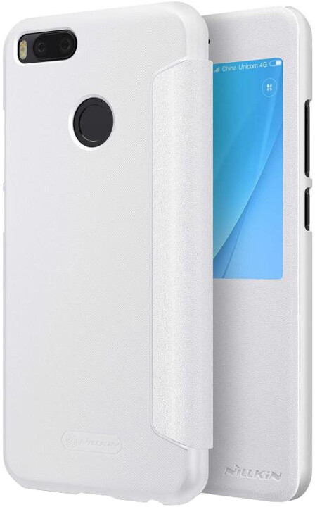 Nillkin Sparkle S-View Pouzdro White pro Xiaomi Mi A1_335430429