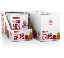 Nutrend HIGH PROTEIN CHIPS, chipsy, paprika, 6x40g