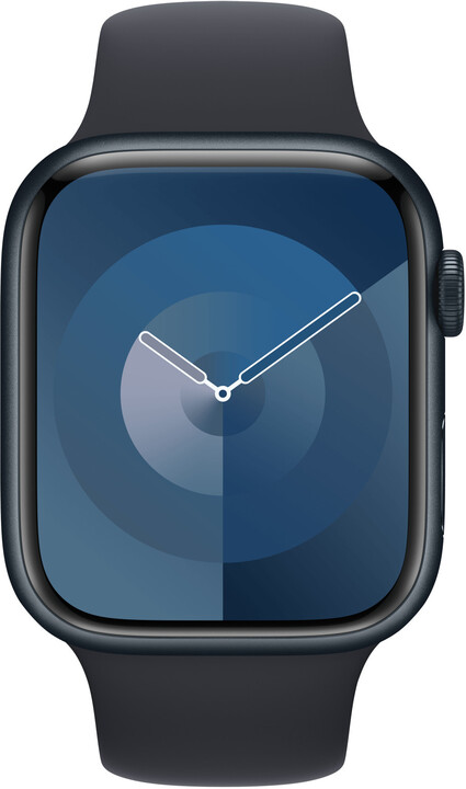 Apple Watch sportovní řemínek 45mm, M/L, temně inkoustová_825424499