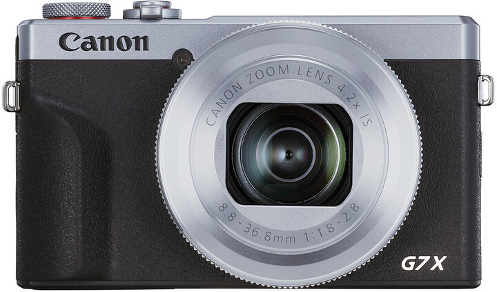 Canon PowerShot G7 X Mark III, stříbrná + Battery kit_1835302742