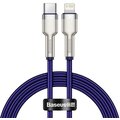 BASEUS kabel Cafule USB-C - Lightning, nabíjecí, datový, PD 20W, 1m, fialová_1254358560