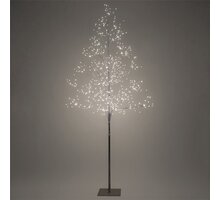 Solight LED venkovní stromek, 150cm, 360 LED, teplé bílé světlo, hnědá barva_579765386