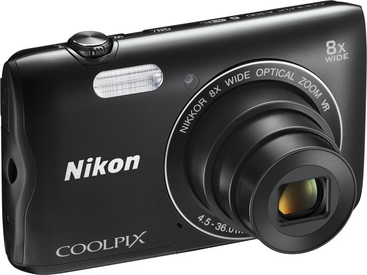 Nikon Coolpix A300, černá_762177134