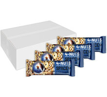 Space Protein 4-Nuts, tyčinka, proteinová, oříšky/čokoláda, 30x40g