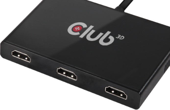 Club3D MST hub 1x DisplayPort 1.2 na 3x HDMI 1.4_206755731