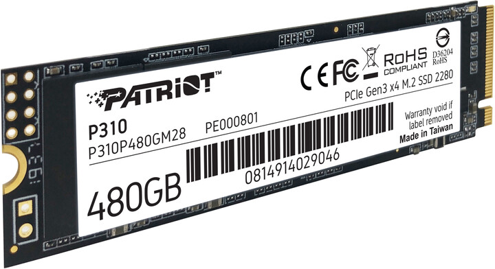 Patriot P310, M.2 - 480GB_46379861