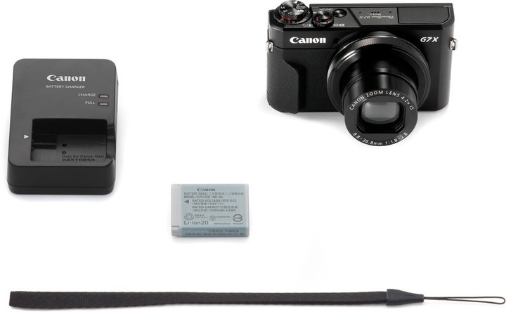 Canon PowerShot G7 X Mark II, Premium Kit, černá_1562038216
