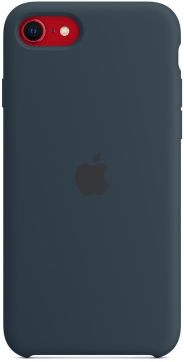 Apple silikonový kryt na iPhone SE (2022), hlubokomořsky modrá_1790719321