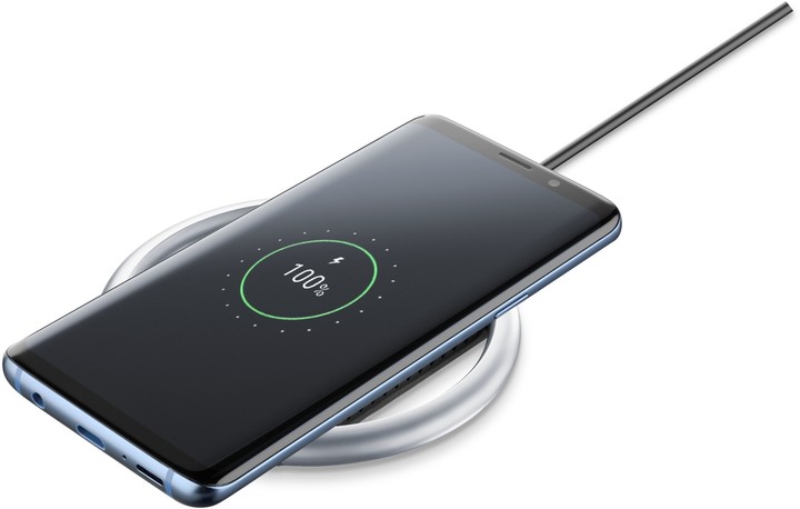 CellularLine Wireless Fast Charger + Fast Charge adaptér 10W, černá_208197134