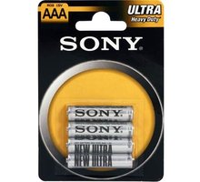 Sony Zinko - chloridové baterie - ULTRA 1,5V - 4 ks v balení - R03/AAA (ULTRA_177405127
