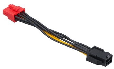 Akasa (AK-CB052), 6pin PCIe to 8pin PCIe2.0 cable adapter_1283598910
