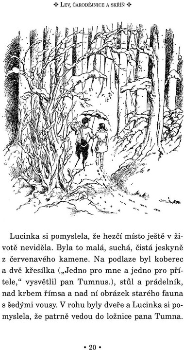 Kniha Letopisy NARNIE – Lev, čarodějnice a skříň, 2.díl_1310634205