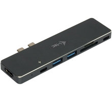 i-tec USB 3.1 USB-C Metal Docking Station for Apple MacBook Pro + Power Delivery O2 TV HBO a Sport Pack na dva měsíce