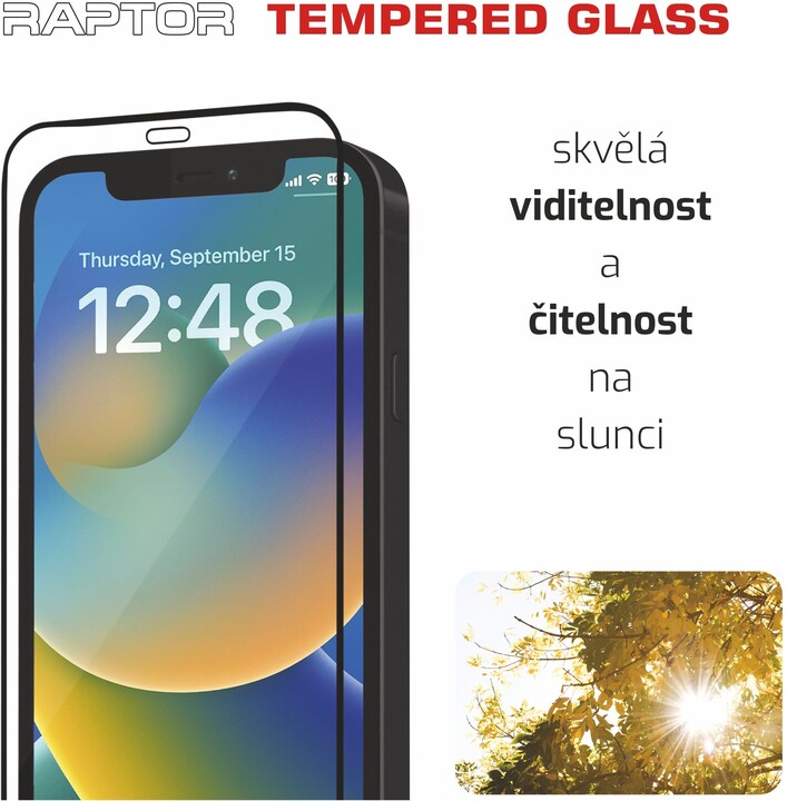 SWISSTEN ochranné sklo Raptor Diamond Ultra Clear pro Xiaomi Redmi 9A/9AT/10A, černá_499611785