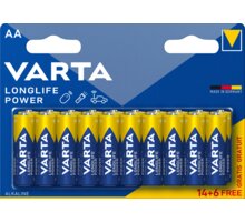 VARTA baterie Longlife Power AA, 14+6ks 4906121492