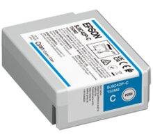 Epson ColorWorks SJIC42P-C: Ink cartridge, cyan, pro CW C4000e C13T52M240