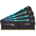 HyperX Fury RGB 128GB (4x32GB) DDR4 2666 CL16