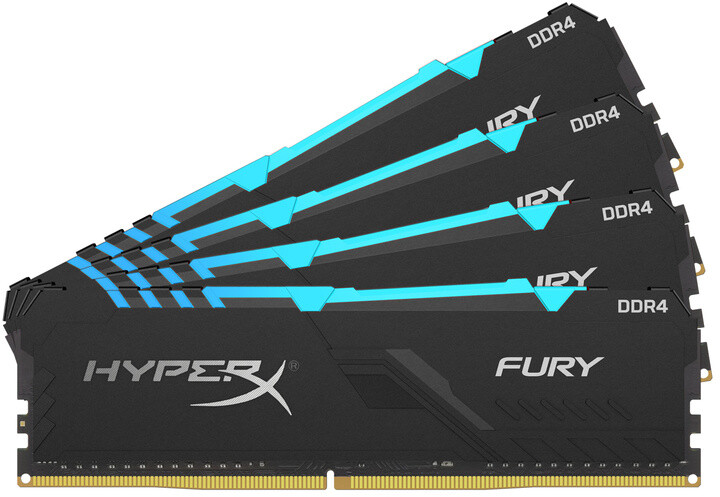 HyperX Fury RGB 64GB (4x16GB) DDR4 3200 CL16_366622712