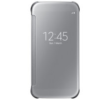 Samsung Clear View EF-ZG920B pouzdro pro Galaxy S6 (G920), stříbrná_595939673