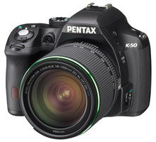 Pentax K-50, černá + DA 18-135mm WR_702447100