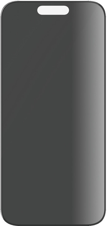 PanzerGlass ochranné sklo Privacy pro Apple iPhone 15 Pro s instalačním rámečkem_83268668