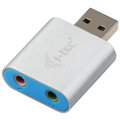 i-tec USB 2.0 adapter na Audio, mini, metal_1426002889