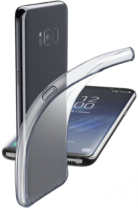 CellularLine Fine extratenký zadní kryt pro Samsung Galaxy S8 Plus, bezbarvý_7324243