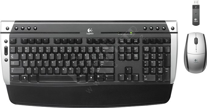 Logitech Cordless Desktop Pro 2400 Black CZ_1055344179