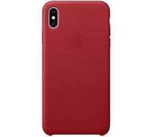 Apple kožený kryt na iPhone Xs Max (PRODUCT)RED, červená_1170269516
